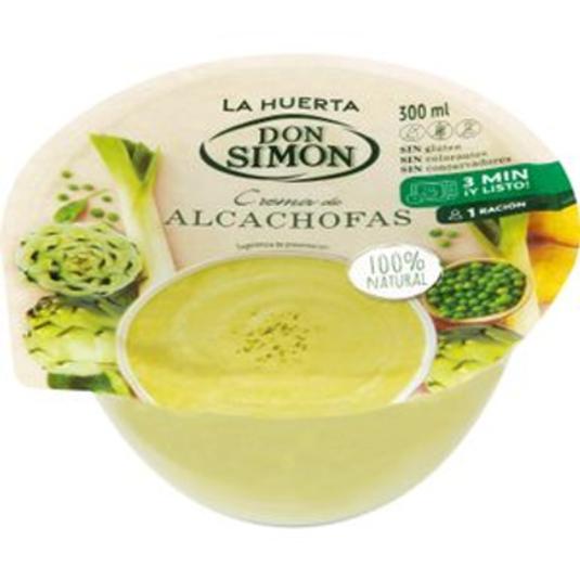 CREMA ALCACHOFAS REFRIGERADA DON SIMON TRRNA 300 ML