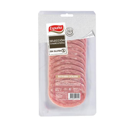 BUTIFARRA CATALANA LONCHAS ESPUÑA SOBRE 60 GR