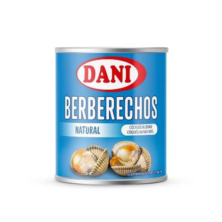 BERBERECHOS AL NATURAL (PEQUEÑO DANI LATA 90 GR