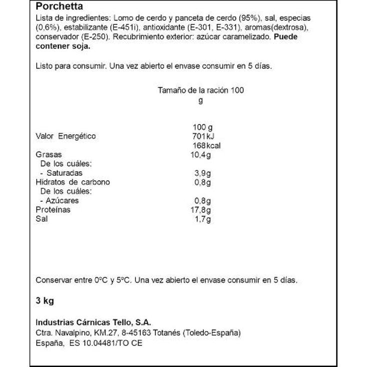 PORCHETTA FRIAL FRIAL