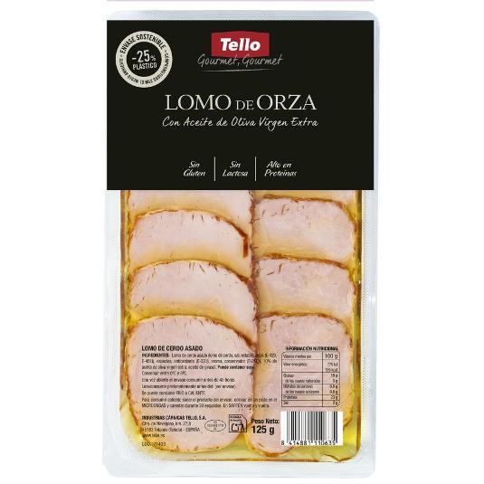LOMO DE ORZA TELLO SOBRE 125 GR