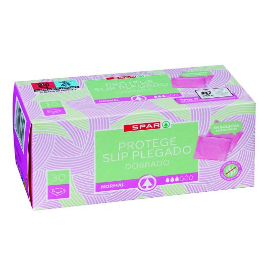 PROTEGE SLIP NORMAL PLEGADO SPAR CAJA 30 UD