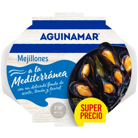 MEJILLONES A LA MEDITERRANEA AGUINAMAR UNIDAD 500 GR