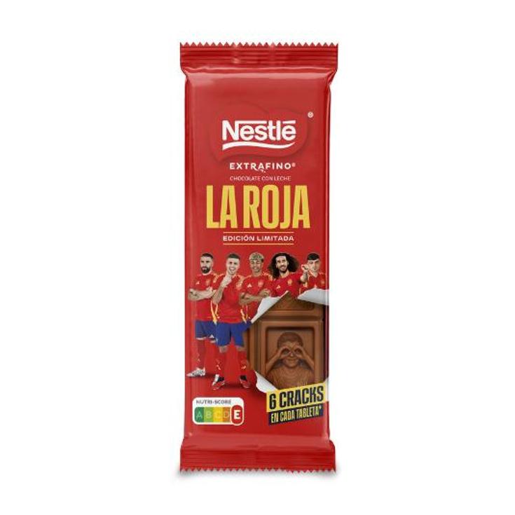 CHOCOLATE LECHE ED. LA ROJA NESTLE PTLLA 90 GR