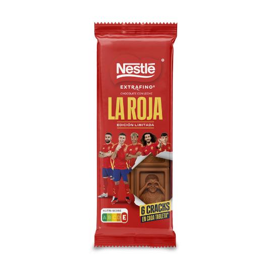 CHOCOLATE LECHE ED. LA ROJA NESTLE PTLLA 90 GR