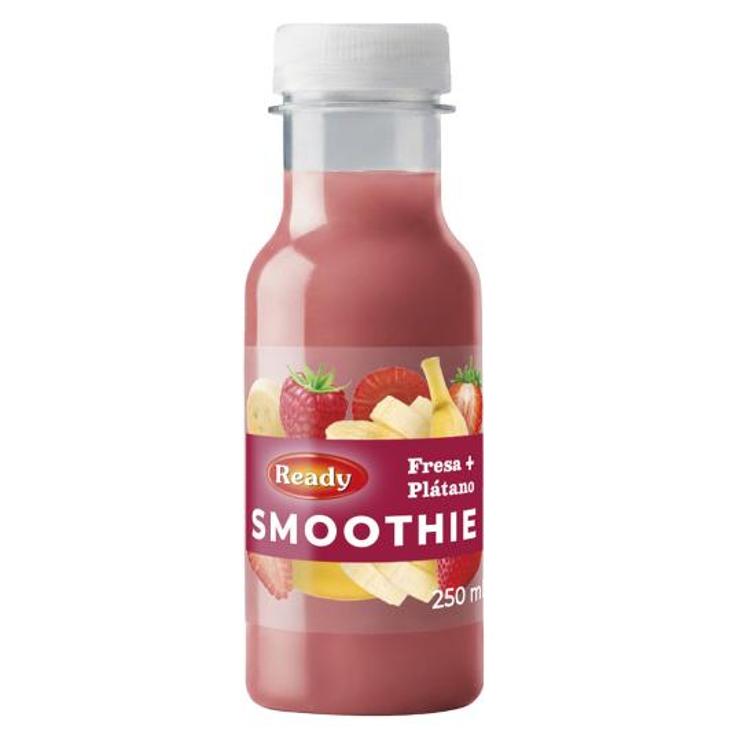 SMOOTHIE FRESA PLATANO READY BTLLA 250 ML