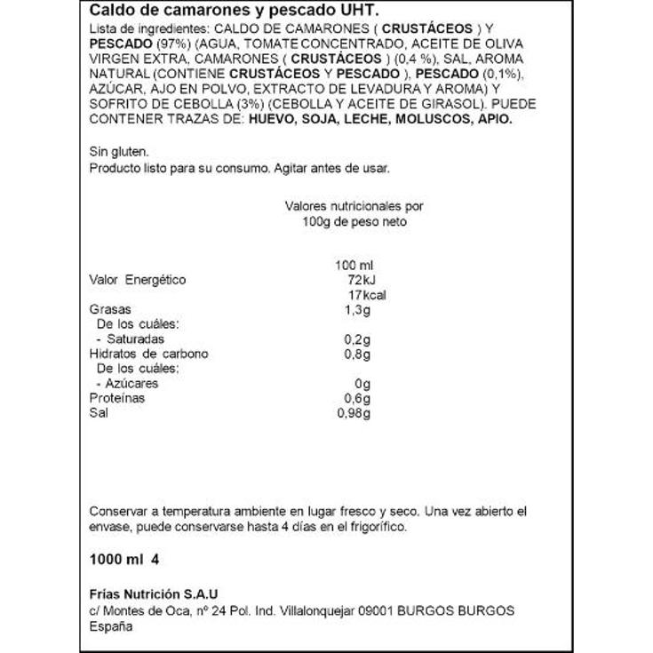 CALDO PAELLA MARISCO BRIK SPAR BRIK 1 LT