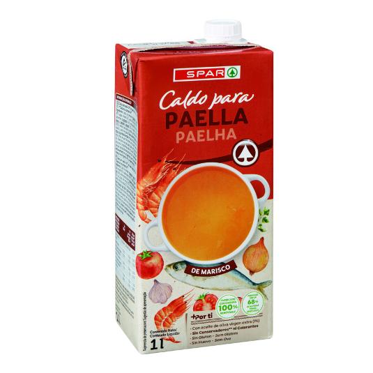 CALDO PAELLA MARISCO BRIK SPAR BRIK 1 LT