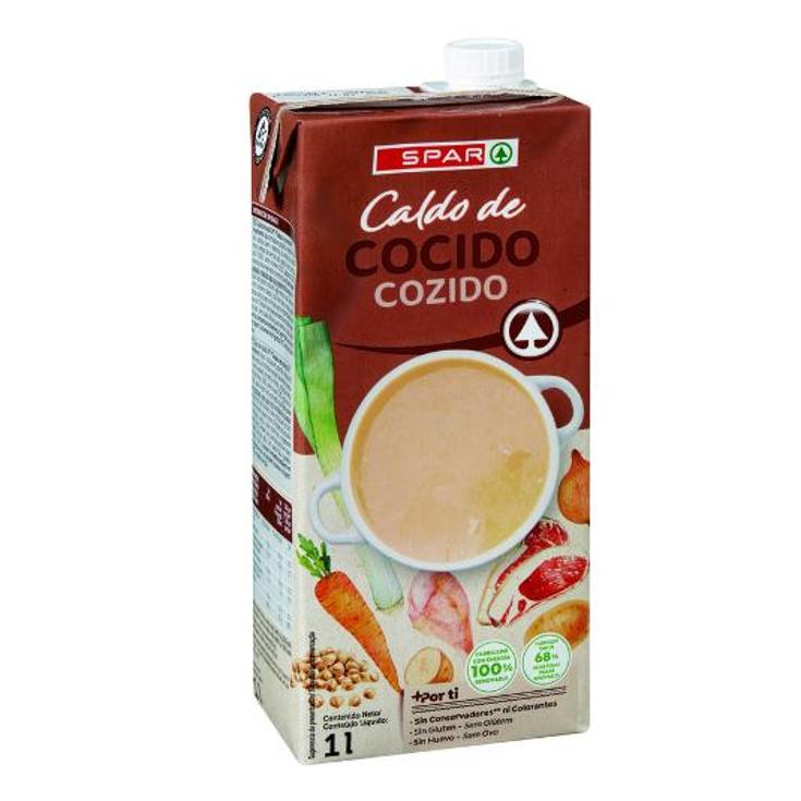 CALDO DE COCIDO SPAR BRIK 1 LT