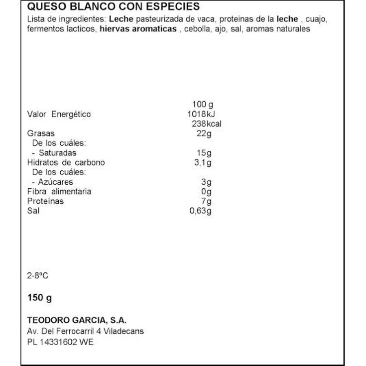 QUESO UNTAR FINAS HIERBAS CREMETTE TRRNA 150 GR