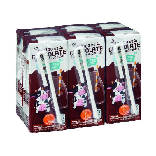 BATIDO CACAO 90% LECHE 6X200ML PACK 6 UD