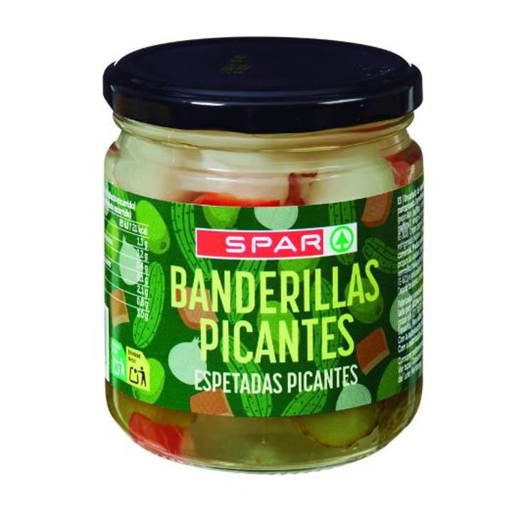 BANDERILLA PICANTE SPAR FRASCO 150 GR