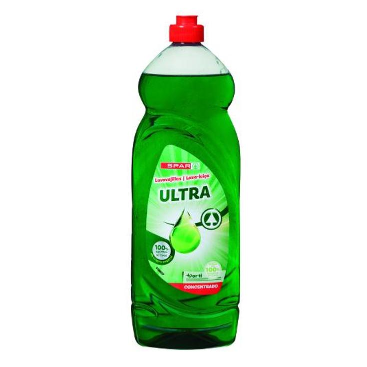 LAVAVAJILLAS MANO ULTRACONCENTR SPAR BTLLA 1300 ML