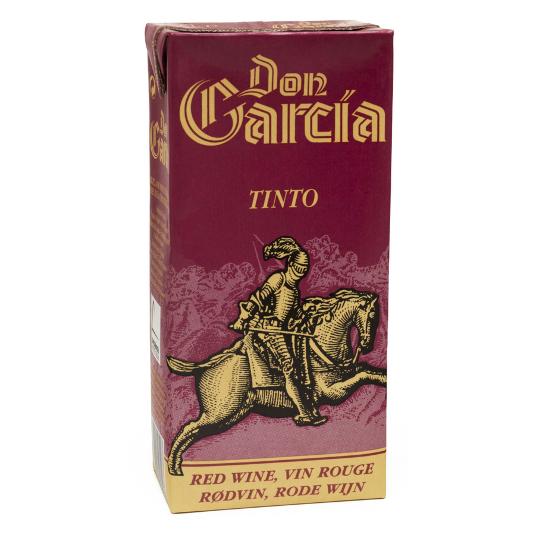 VINO TINTO 10º DON GARCIA BRIK 1 LT