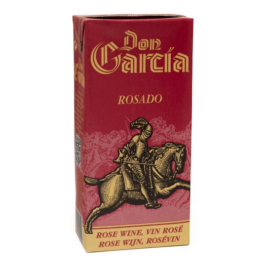 VINO ROSADO 10º DON GARCIA BRIK 1 LT