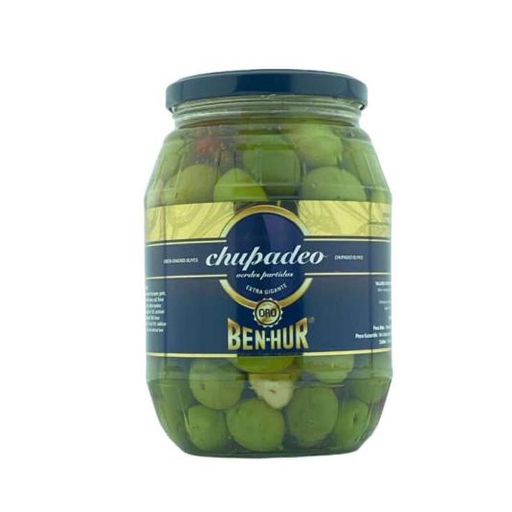 ACEITUNAS CHUPADEDOS SERIE ORO BEN-HUR FRASCO 600 GR
