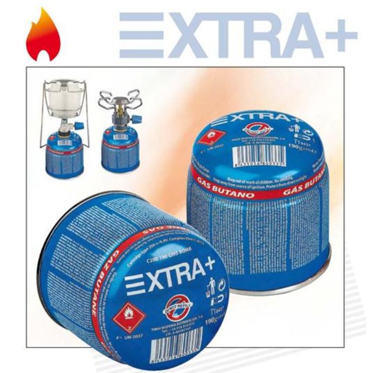 RECARGA GAS BUTANO C-200 XTRA UNIDAD 190 GR