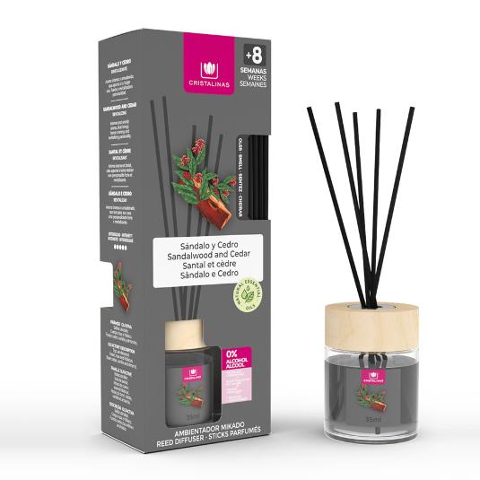 MIKADO SANDALO CRISTALINAS UNIDAD 35 ML