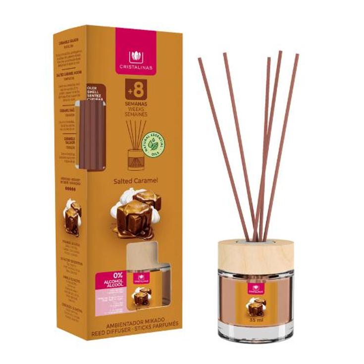 MIKADO SAL.CARAMEL CRISTALINAS UNIDAD 35 ML
