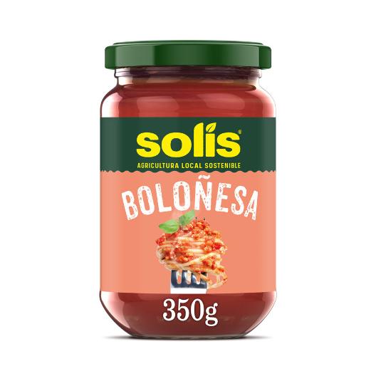 SALSA BOLOÑESA SOLIS FRASCO 350 GR