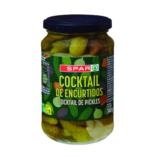 COCKTAIL DE ENCURTIDOS SPAR FRASCO 200 GR