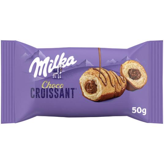 CROISSANT CHOCOLATE MILKA PQTE 50 GR