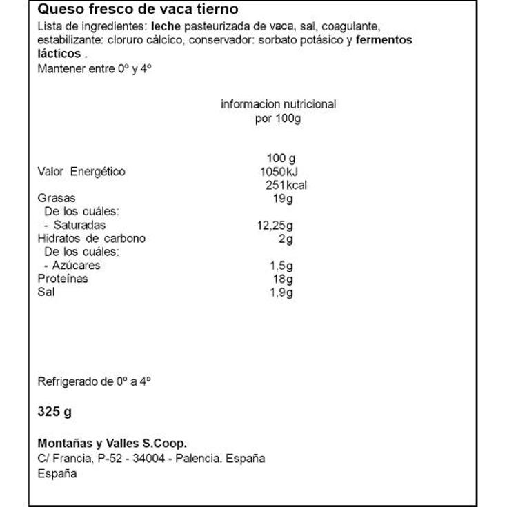 QUESO SABOR DE CASA GOYA PACK 350 GR