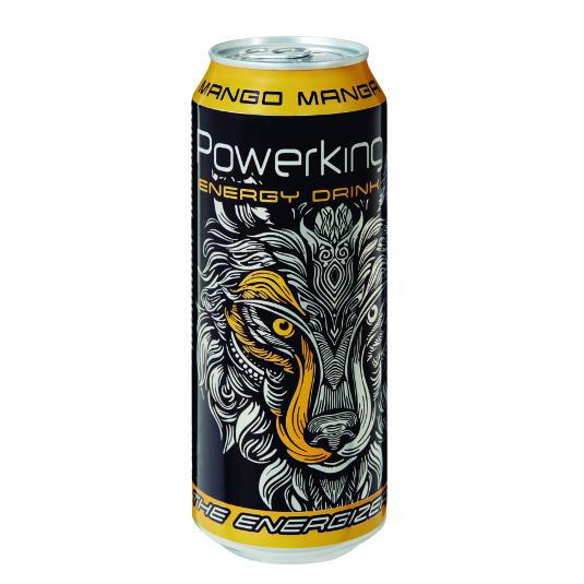BEBIDA ENERGETICA MANGO POWERKING LATA 500 ML
