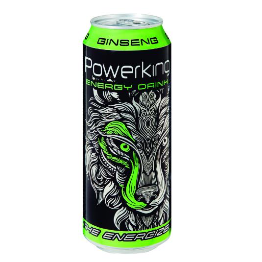 BEBIDA ENERG.LATA 500ML GINSENG POWERKING LATA 500 ML