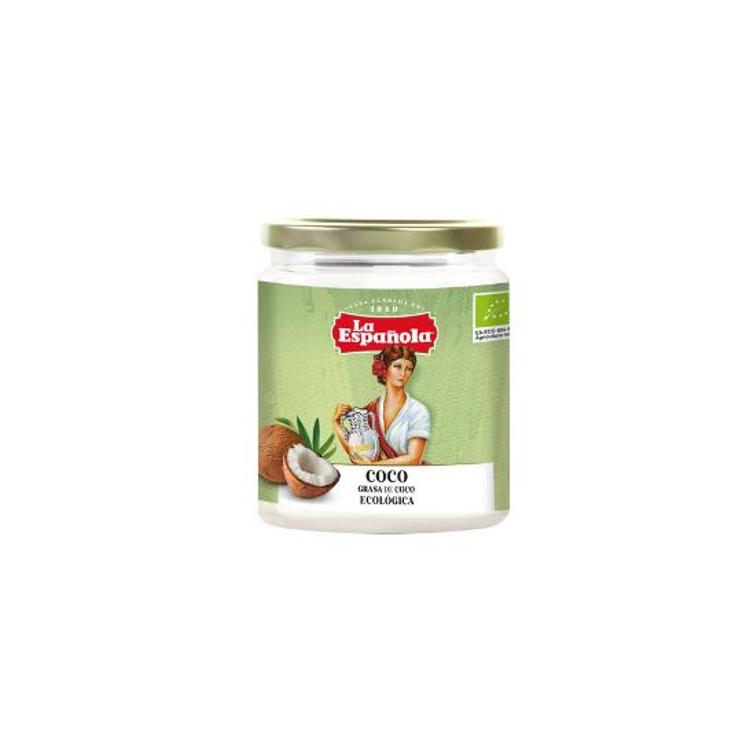 ACEITE DE COCO ECOLOGICO LA ESPAÑOLA FRASCO 375 ML