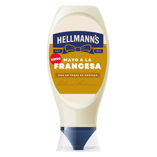 MAYONESA ORG.FRANCESA C/MOSTAZA HELLMANNS PET 430 ML
