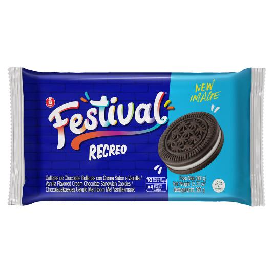 GALLETA RECREO FESTIVAL PACK 360 GR