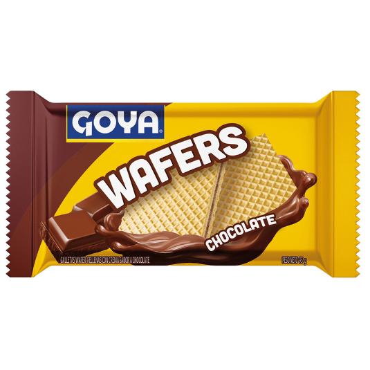 GALLETA WAFER IMPULSO CHOCO GOYA PACK 100 GR