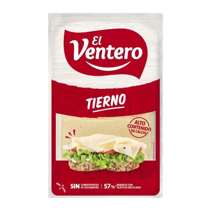 QUESO LONCHAS TIERNO VENTERO SOBRE 140 GR