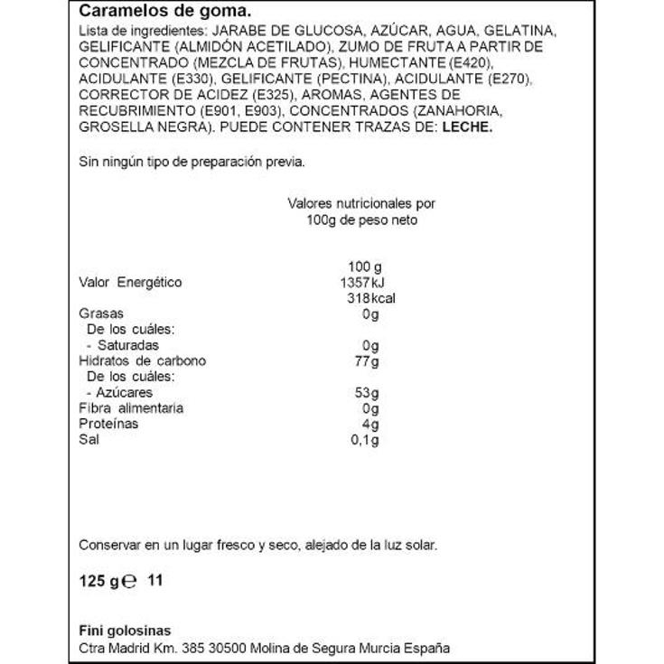 FRESON RELLENO SPAR BOLSA 125 GR