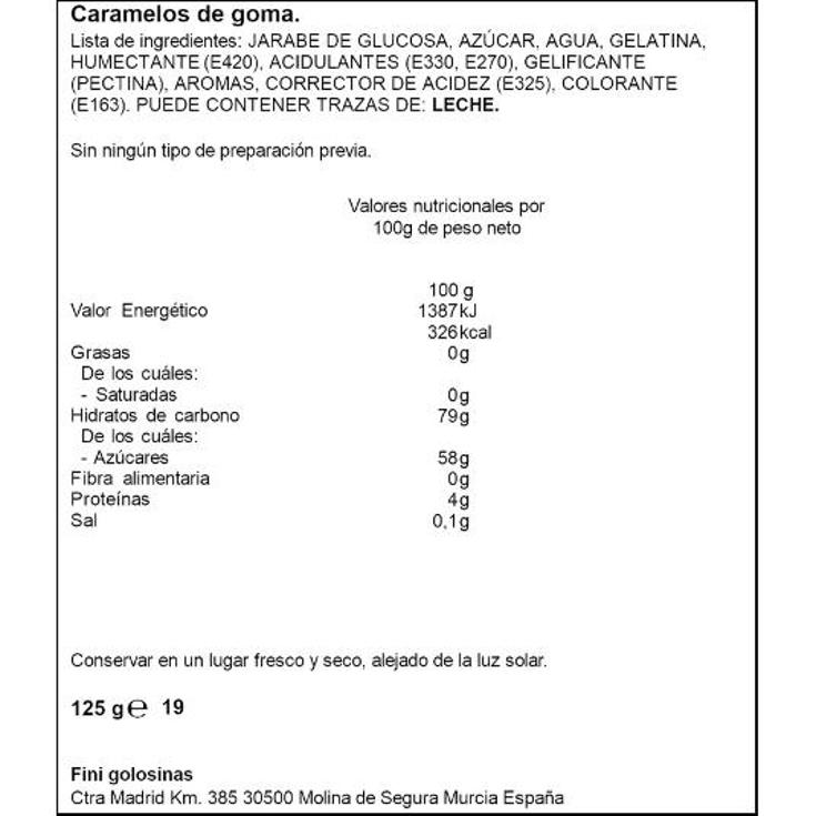 BESOS FRESA SPAR BOLSA 125 GR