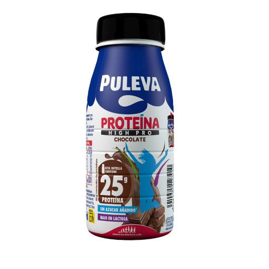 BATIDO CHOCOLATE HIGH PROTEINA PULEVA PET 250 ML