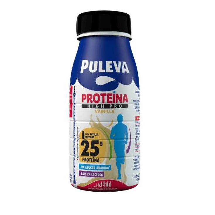 BATIDO VAINILLA HIGH PROTEINA PULEVA PET 250 ML