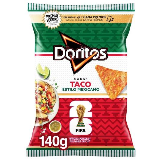 DORITOS TACO ESTILO MEXICANO BOLSA 140 GR