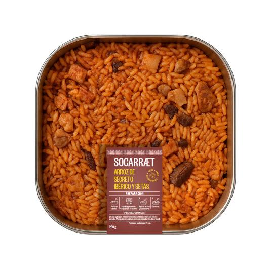 ARROZ SECRETO IBERICO SETAS SOCARRAET UNIDAD 280 GR