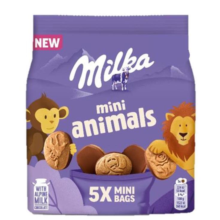 GALLETAS ANIMALS MILKA BOLSA 99 GR