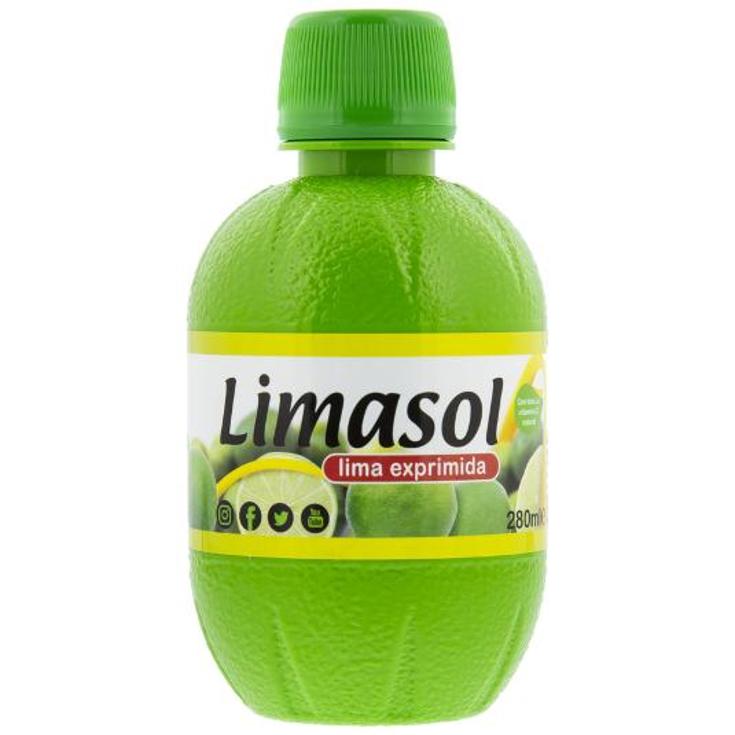 ZUMO DE LIMA EXPRIMIDA LIMASOL PET 280 ML
