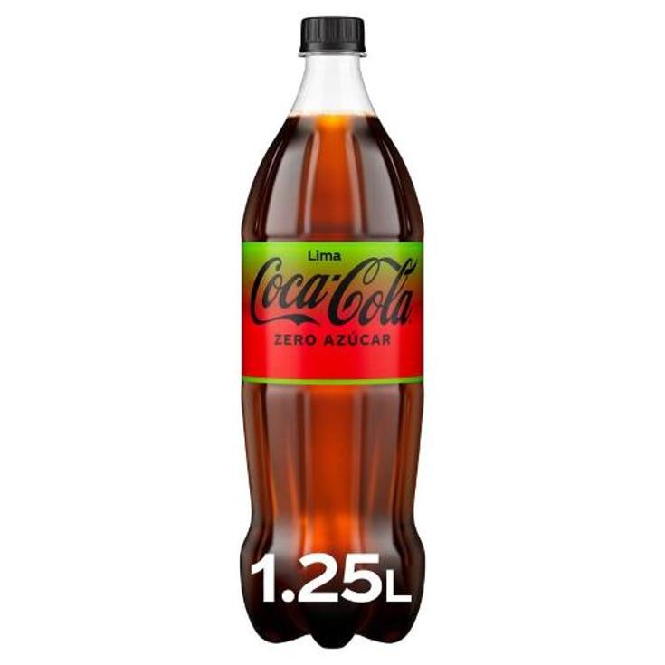 COCA COLA ZERO LIMA COCA COLA PET 1250 ML