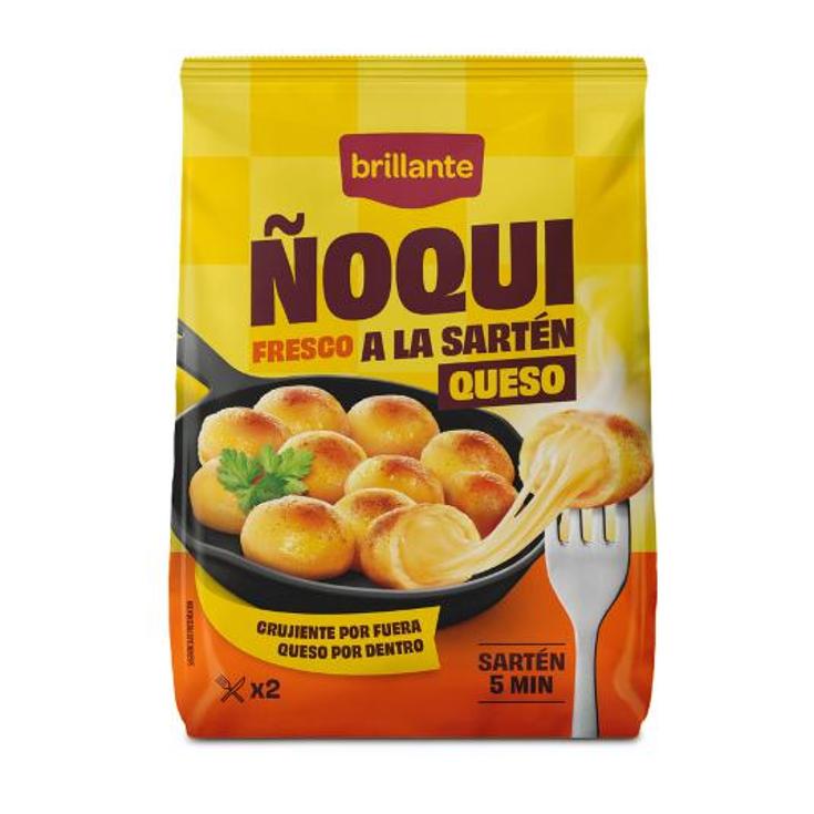 ÑOQUI QUESO A LA SARTEN BRILLANTE BOLSA 300 GR