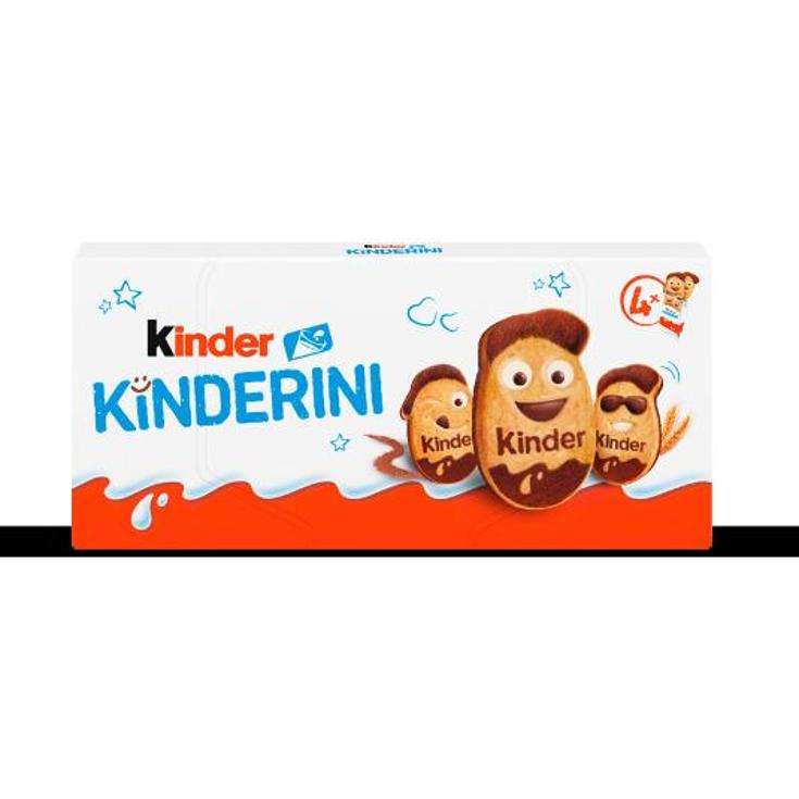 GALLETA CACAO KINDERINI T.2X4 KINDER PQTE 100 GR