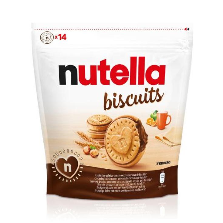 GALLETA RELLENA CHOCOLATE T.14 NUTELLA PQTE 193 GR