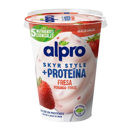 POSTRE SOJA SKYR FRESA ALPRO UNIDAD 400 GR