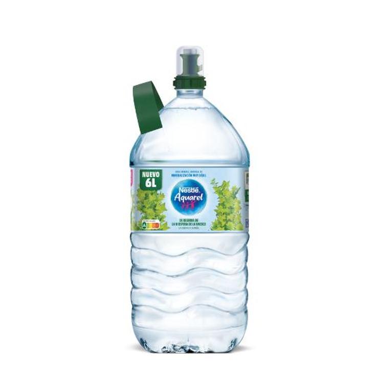 AGUA MINERAL (TAPON DOSIFICADOR AQUAREL GRRFA 6 LT