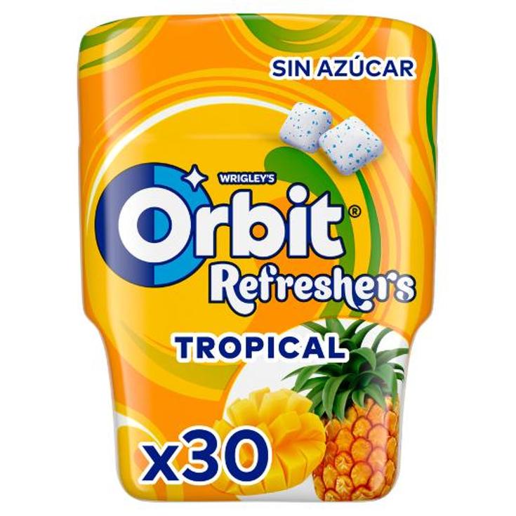 CHICLES REFRESHERS TROPICAL ORBIT UNIDAD 30 UD