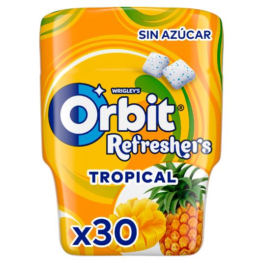 CHICLES REFRESHERS TROPICAL ORBIT UNIDAD 30 UD
